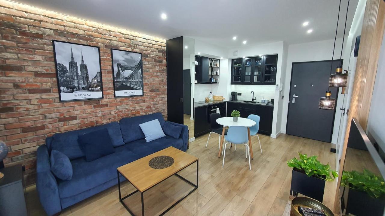 Apartament Midnight Blue Wrocław Exteriör bild
